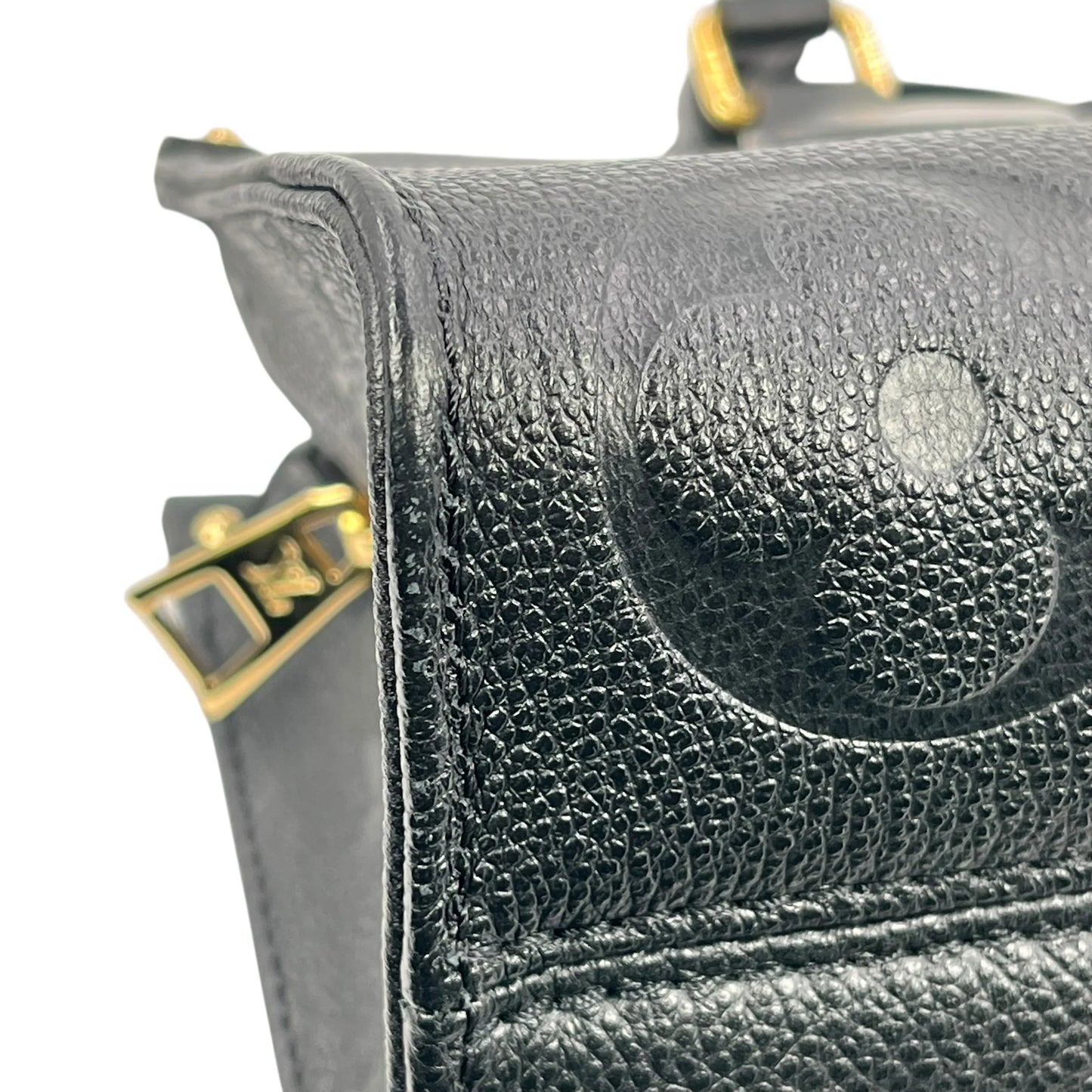 Louis Vuitton Monogram Empreinte On-the-Go New Arrival Handbag/Shoulder Bag - Black - 36237 