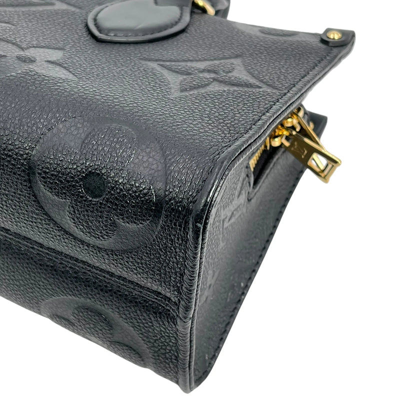 Louis Vuitton Monogram Empreinte On-the-Go New Arrival Handbag/Shoulder Bag - Black - 36237 
