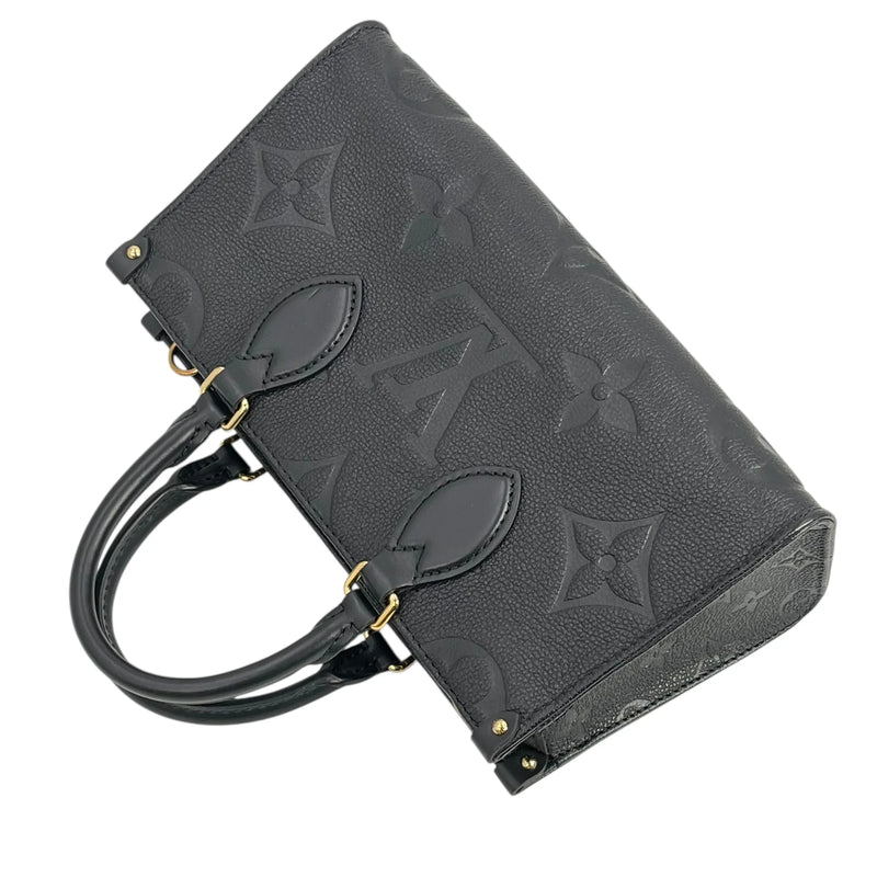 Louis Vuitton Monogram Empreinte On-the-Go New Arrival Handbag/Shoulder Bag - Black - 36237 