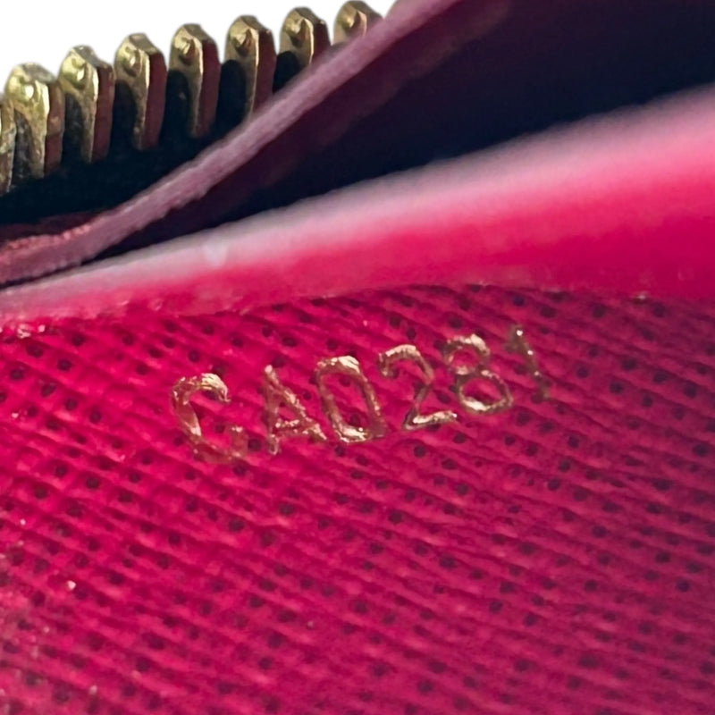 Louis Vuitton モノグラム キャンバス ポルトフォイユ クレマンス フューシャ 長財布 ロングウォレット - ブラウン