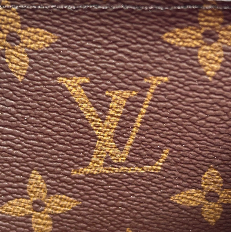 Louis Vuitton モノグラム キャンバス ポルトフォイユ クレマンス フューシャ 長財布 ロングウォレット - ブラウン
