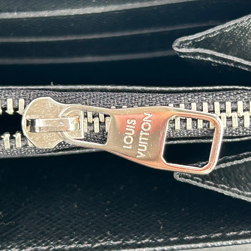 Louis Vuitton ダミエ グラフィット ジッピー オーガナイザー 長財布 ロングウォレット - グレー