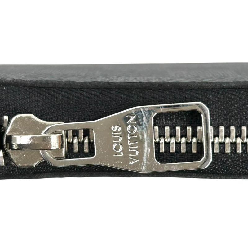 Louis Vuitton ダミエ グラフィット ジッピー オーガナイザー 長財布 ロングウォレット - グレー