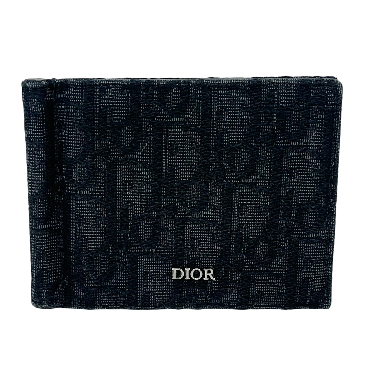 Dior Oblique Jacquard Compact Wallet