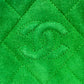 CHANEL Fringed Charm Chain Shoulder Green