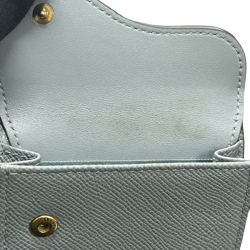 Dior Saddle Tri-Fold Compact Wallet