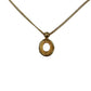 Dior Rhinestone Pendant Necklace