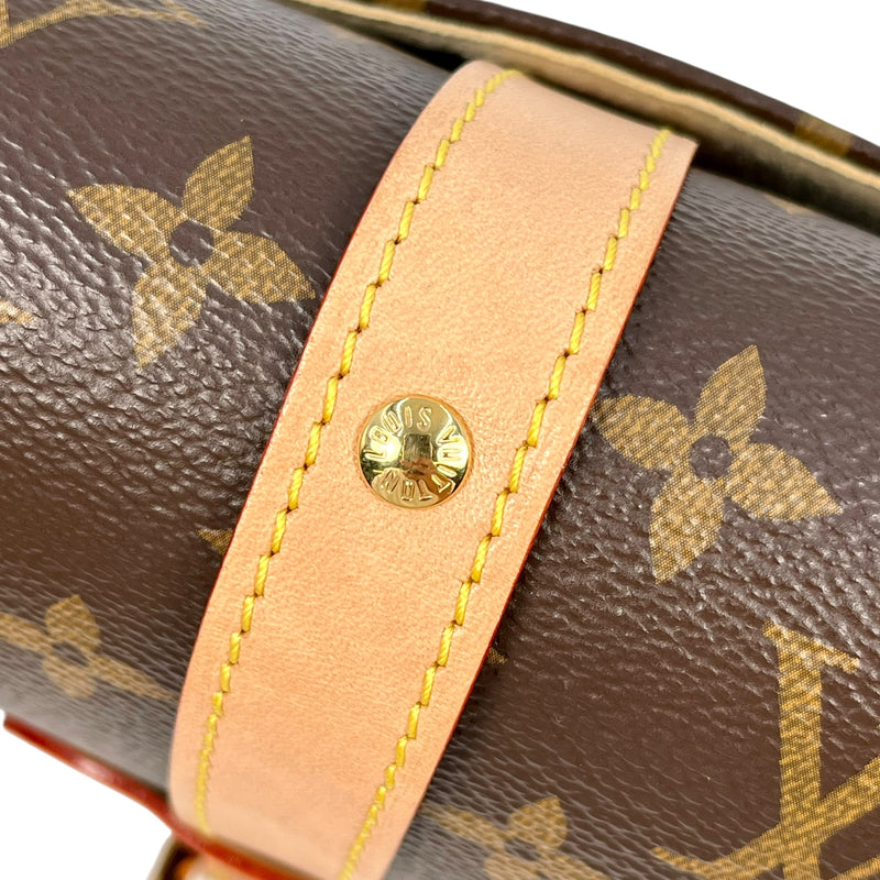 Louis Vuitton Monogram Saumur BB 2way Hand Bag -Brown