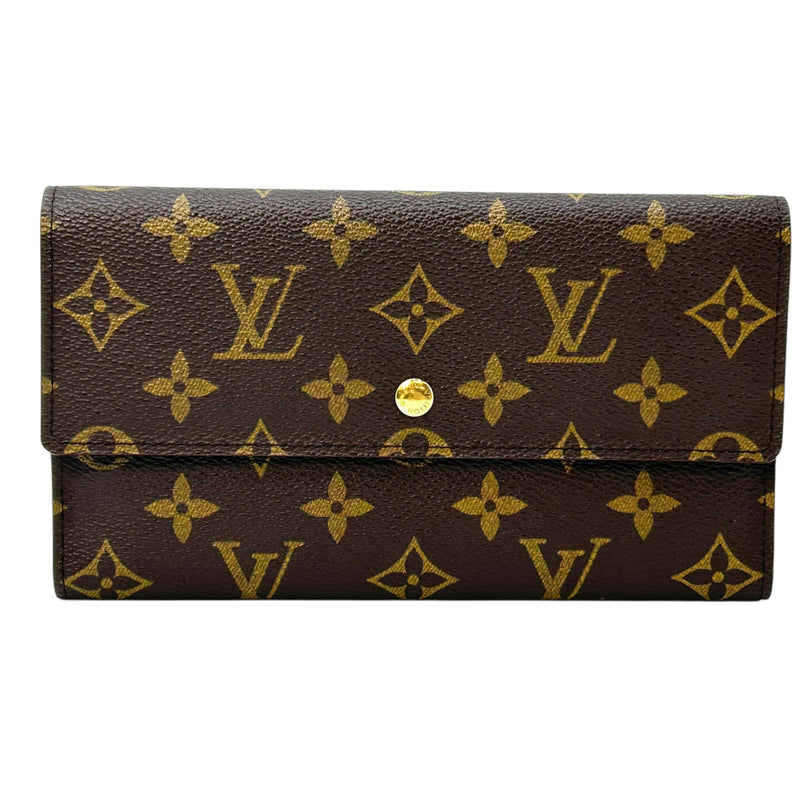 Louis Vuitton Monogram Porte Tresor International Long Wallet
