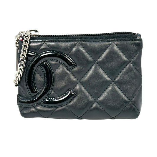 CHANEL Cambon Line Coco Mark Coin Purse