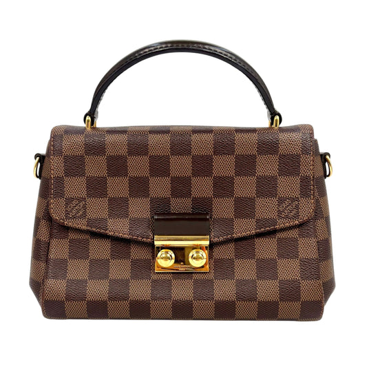 Louis Vuitton Monogram Croisette PM 2way Hand Bag - Brown