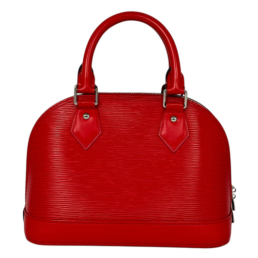 Louis Vuitton Epi Alma BB Hand Bag - Red