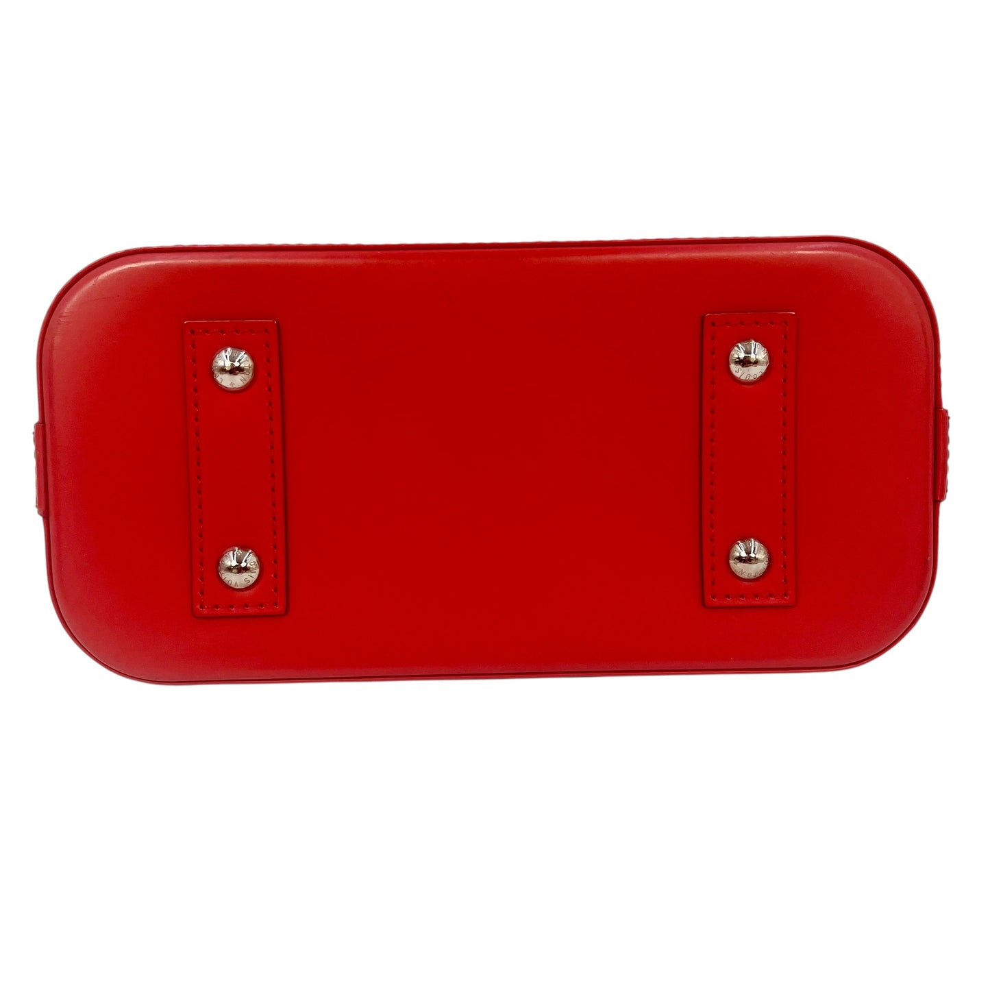 Louis Vuitton Epi Alma BB Hand Bag - Red