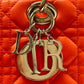Dior Lady Dior 2way Bag - Orange