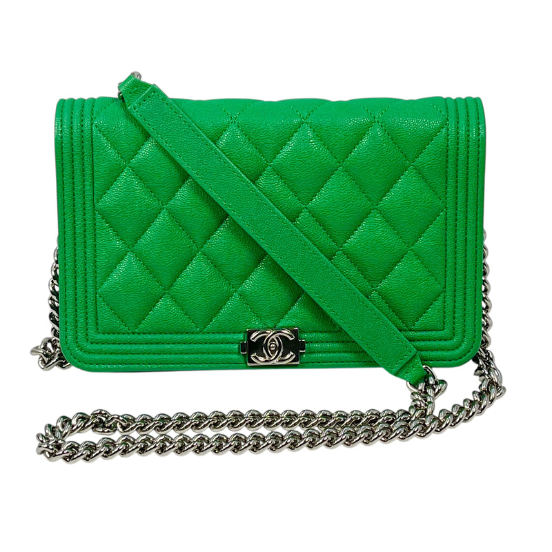 CHANEL Boy Chanel Chain Wallet