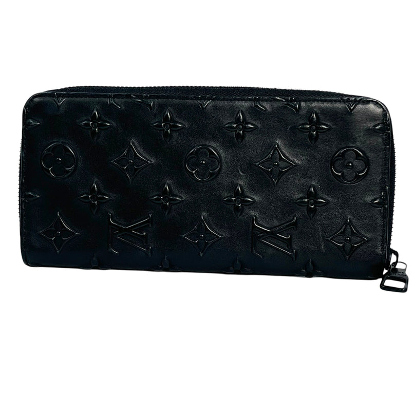 Louis Vuitton Zippy Long Wallet Vertical - Black