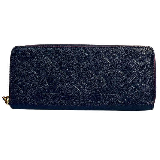 HOLD🔷Louis Vuitton Portefeuille Clemence Long Wallet - Navy