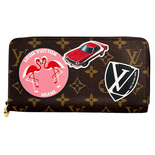 Louis Vuitton Monogram World Tour Zippy Long Wallet