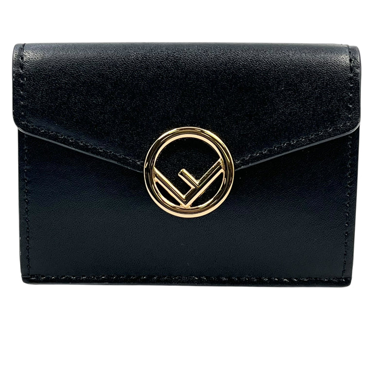 FENDI F Is Fendi Compact Wallet - Black