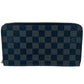 Louis Vuitton Damier Gra Phite Zippy Organizer Long Wallet - Black - CA0148