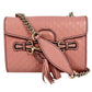 GUCCI Emily Mini Chain Shoulder Bag - Pink