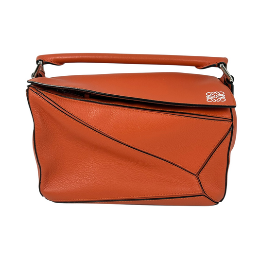 LOEWE Puzzle Bag Small Orange Hand Bag Shoulder Bag