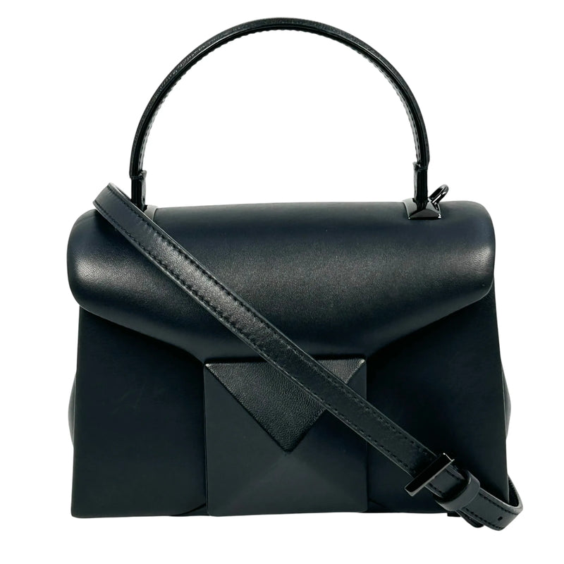 VALENTINO Garavani One Stud Hand Bag Shoulder Bag - Black
