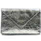 BALENCIAGA Papier Miini Compact Wallet - Silver