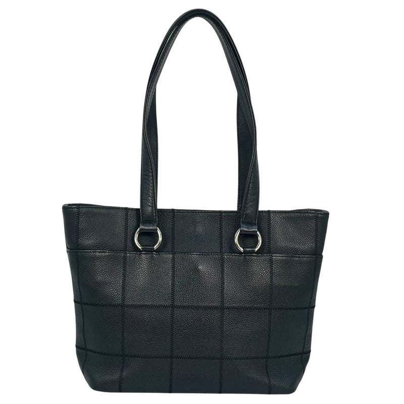 CHANEL Chocolate Bar Tote Bag - Black