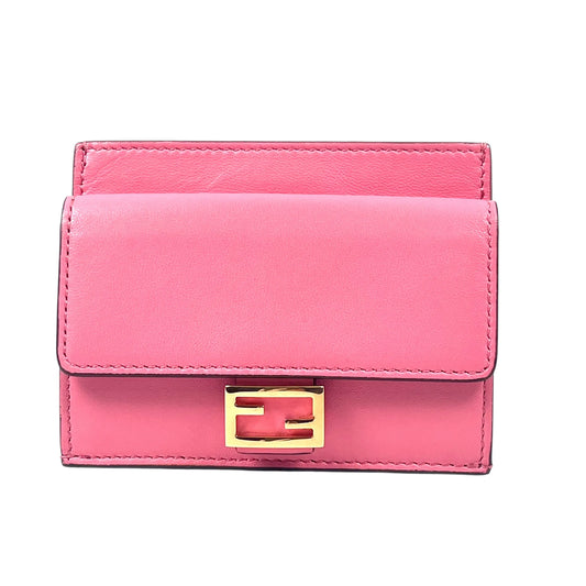 FENDI Card Case Wallet - Pink
