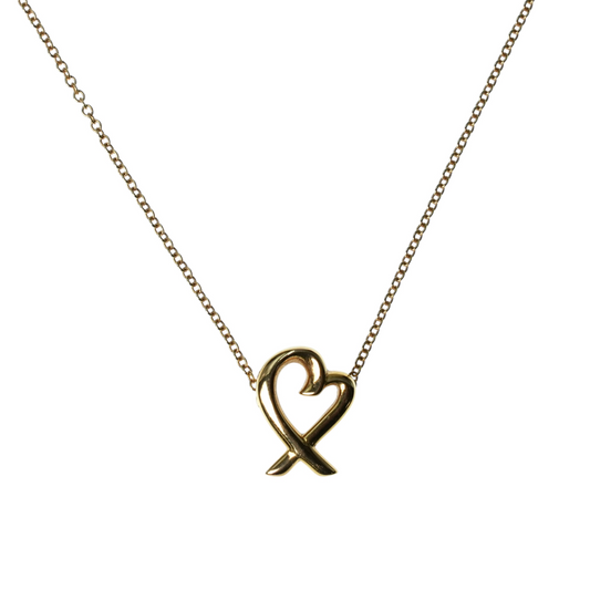 Tiffany Loving Heart Pendant Necklace