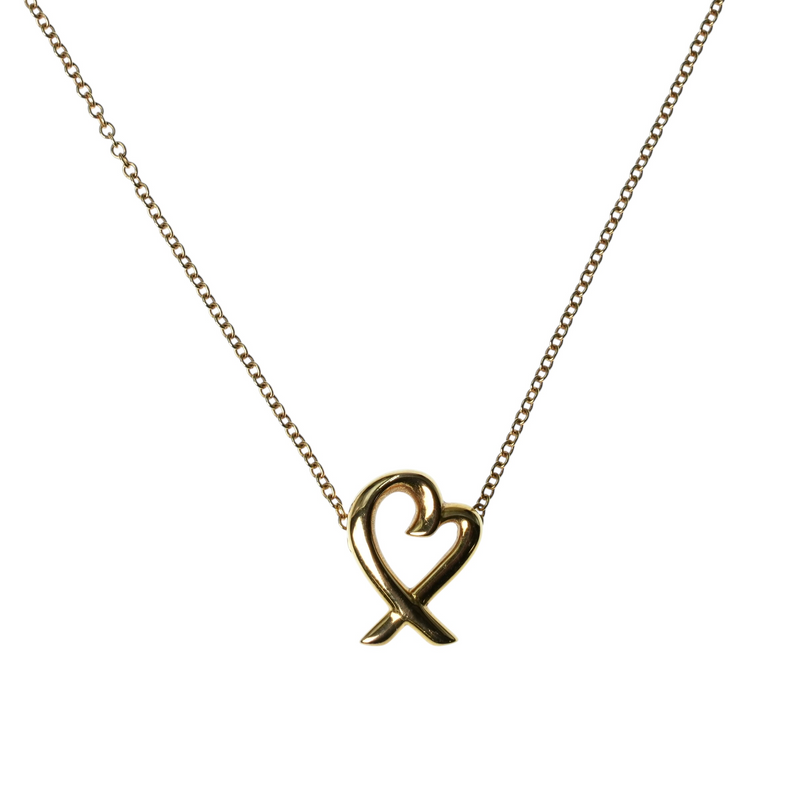 Tiffany Loving Heart Pendant Necklace