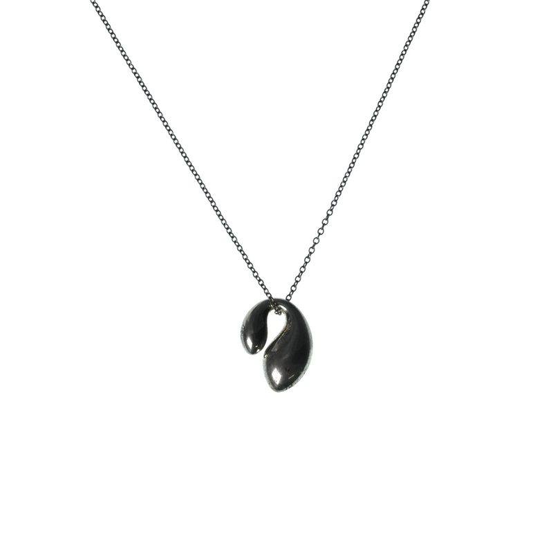 Tiffany Double Teardrop Pendant Necklace