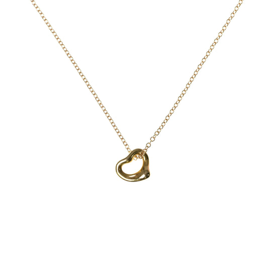 Tiffany Open Heart Pendant Necklace