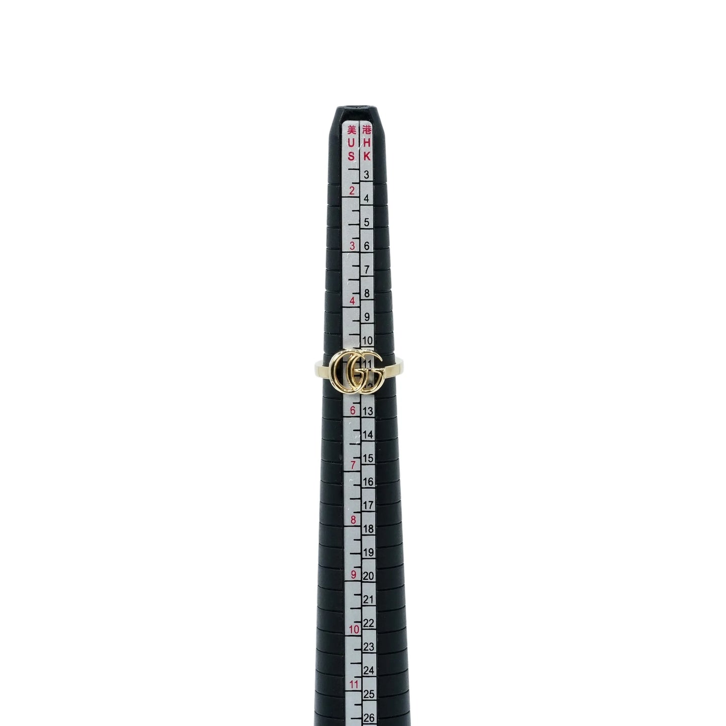 GUCCI Double G Ring Jewelry - 18KYG