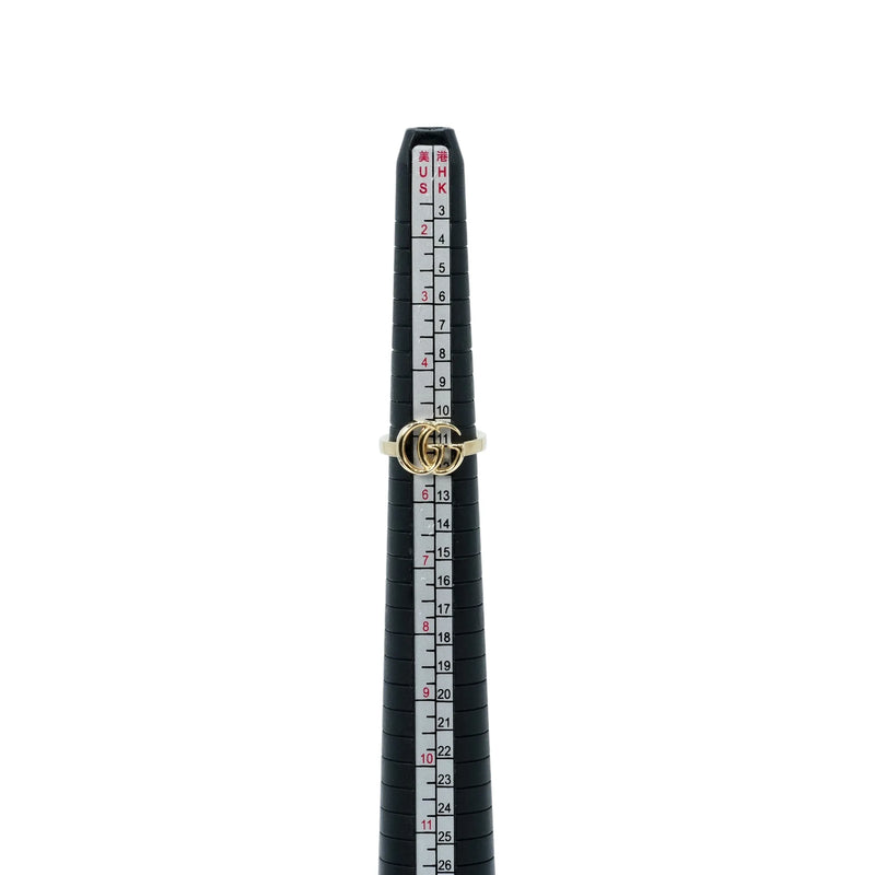 GUCCI Double G Ring Jewelry - 18KYG