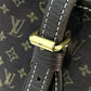 Louis Vuitton Monogram Mini Lin Bucket Bag Hand Bag - Darkbrown