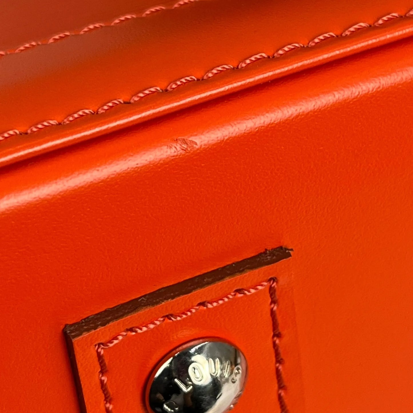 LOUIS VUITTON Alma BB Epi Leather Hand Bag Shoulder Bag - Orange