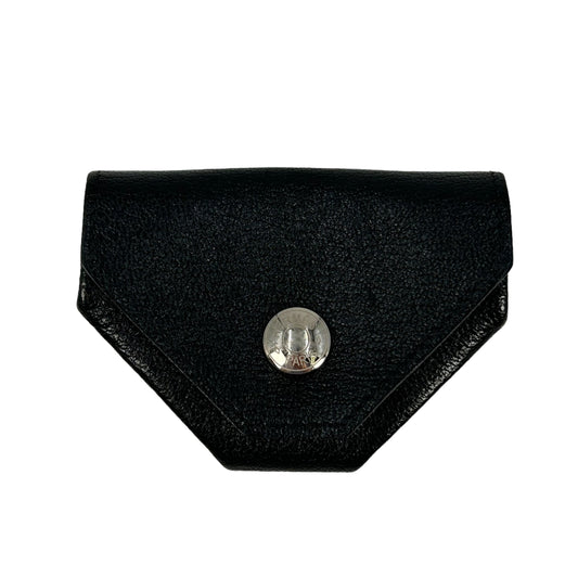 Hermès Levin Quatre Coin Purse Black