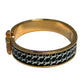 HERMES Clic H Enamel Bracelet Cheval Pixel PM