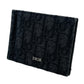 Dior Oblique Jacquard Compact Wallet