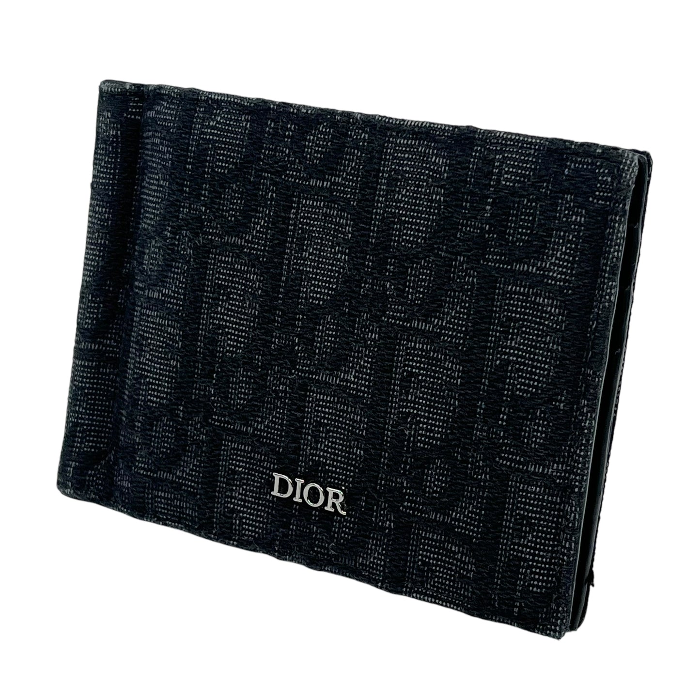 Dior Oblique Jacquard Compact Wallet