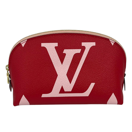 Louis Vuitton Cosmetic Pouch Monogram Giant Red