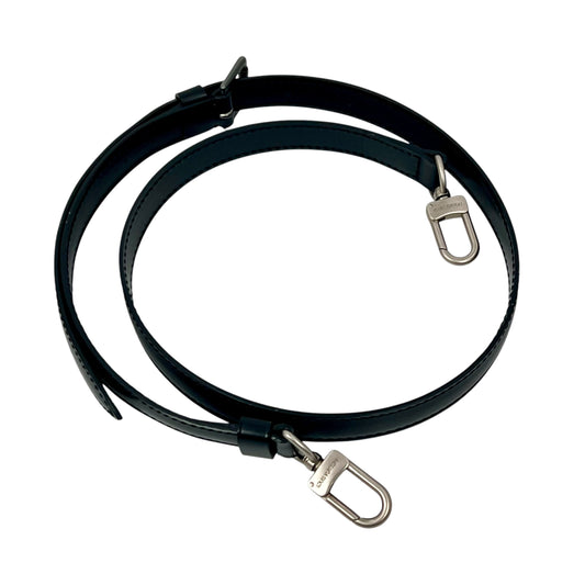 Louis Vuitton Black Leather Strap