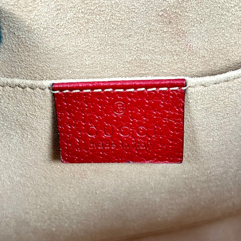GUCCI Ophidia 2way Hand Bag Red Shoulder Bag