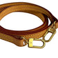Louis Vuitton Brown Cowhide Leather Strap