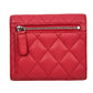 CHANEL Matelasse Caviar Skin Bi-fold wallet