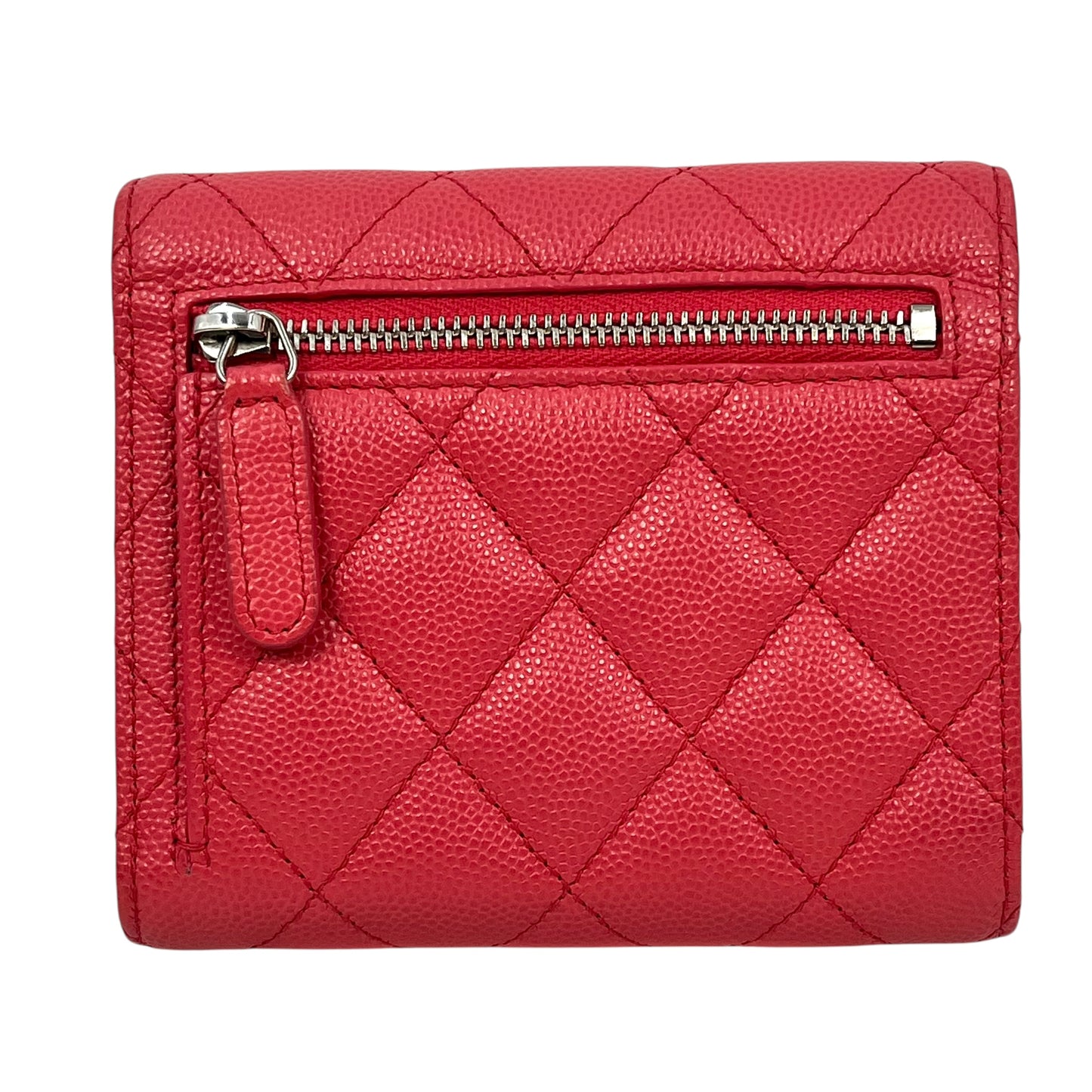 CHANEL Matelasse Caviar Skin Bi-fold wallet