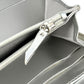 CHANEL Matlass Round Zipper Cocomark Silver