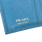 PRADA Saffiano  ribbon Tri-fold wallet